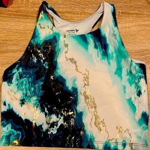 Active crop, built in bra